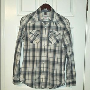 American Eagle Outfitters Plaid Vintage Fit XS